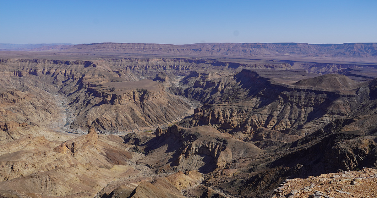 View of Fish River Canyon