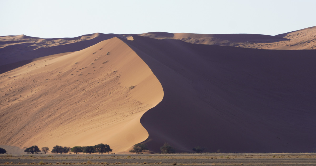 Sossusvlei view with water