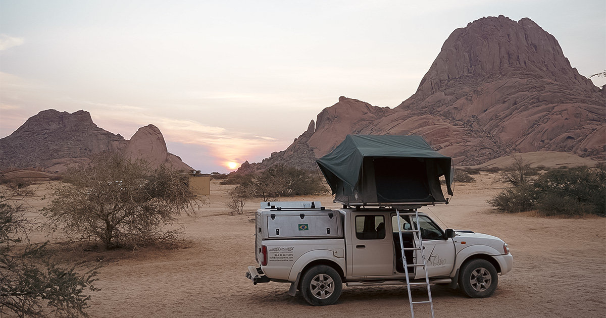 Camping site at Spitzkoppe