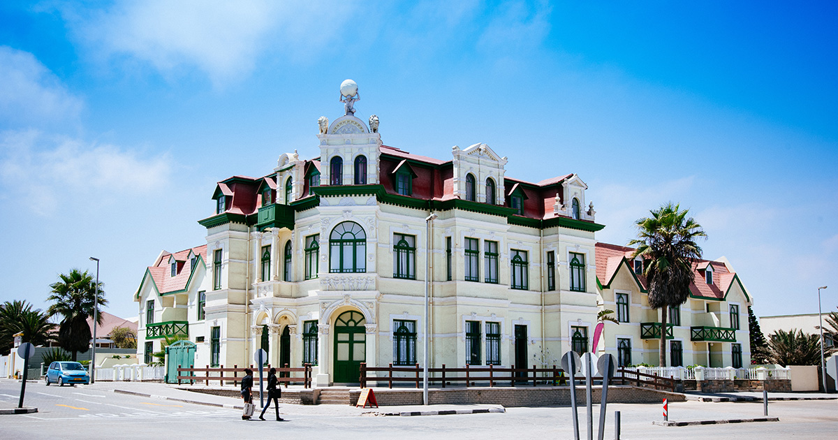 Swakopmund city view